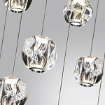 Люстра каскадня с 27-ю прозрачными шарообразными подвесами Bubbles Bocci варинант исполнения - 6 | Loft Concept в Казани