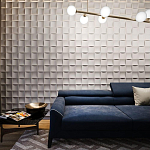 Гипсовая 3D Панель M-34 варинант исполнения - 2 | Loft Concept в Казани