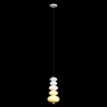 Подвесной светильник светодиодный из стеклянных сфер в пастельных тонах Pastel Lunaria Bliss варинант исполнения - 1 | Loft Concept в Казани