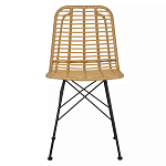 Стул с ротанговым плетением Wicker Stool без подлокотников варинант исполнения - 5 | Loft Concept в Казани
