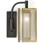 Бра с плафоном из перфорированного металла Elledge Wall Lamp варинант исполнения - 4 | Loft Concept в Казани