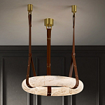 Люстра в форме обруча из натурального камня Minerals of Light варинант исполнения - 6 | Loft Concept в Казани