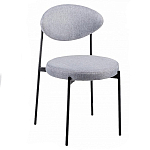 Стул металлический с мягкой спинкой и сиденьем Alfie Chair варинант исполнения - 3 | Loft Concept в Казани