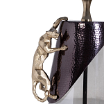 Настольная лампа с декором в виде ягуара Golden Jaguar варинант исполнения - 1 | Loft Concept в Казани