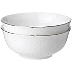 Обеденный сервиз белый из фарфора на 6 персон 23 предмета Garden Whisper Porcelain Set  варинант исполнения - 3 | Loft Concept в Казани