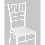 Стул Chiavari пластик белый варинант исполнения - 2 | Loft Concept в Казани