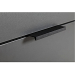 Комод цвета графит с 3-мя ящиками Strict Lines  варинант исполнения - 4 | Loft Concept в Казани