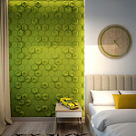 Гипсовая 3D Панель M-41 A, B варинант исполнения - 2 | Loft Concept в Казани