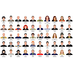 The Lives of 50 Fashion Legends варинант исполнения - 3 | Loft Concept в Казани