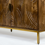 Широкая тумба с фактурным фасадом Termite варинант исполнения - 4 | Loft Concept в Казани