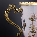 Фарфоровая чаша с бронзовыми элементами Eden Garden варинант исполнения - 5 | Loft Concept в Казани