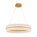 Люстра круглая с декоративными элементами в виде лепестков Round Light Flashing варинант исполнения - 3 | Loft Concept в Казани