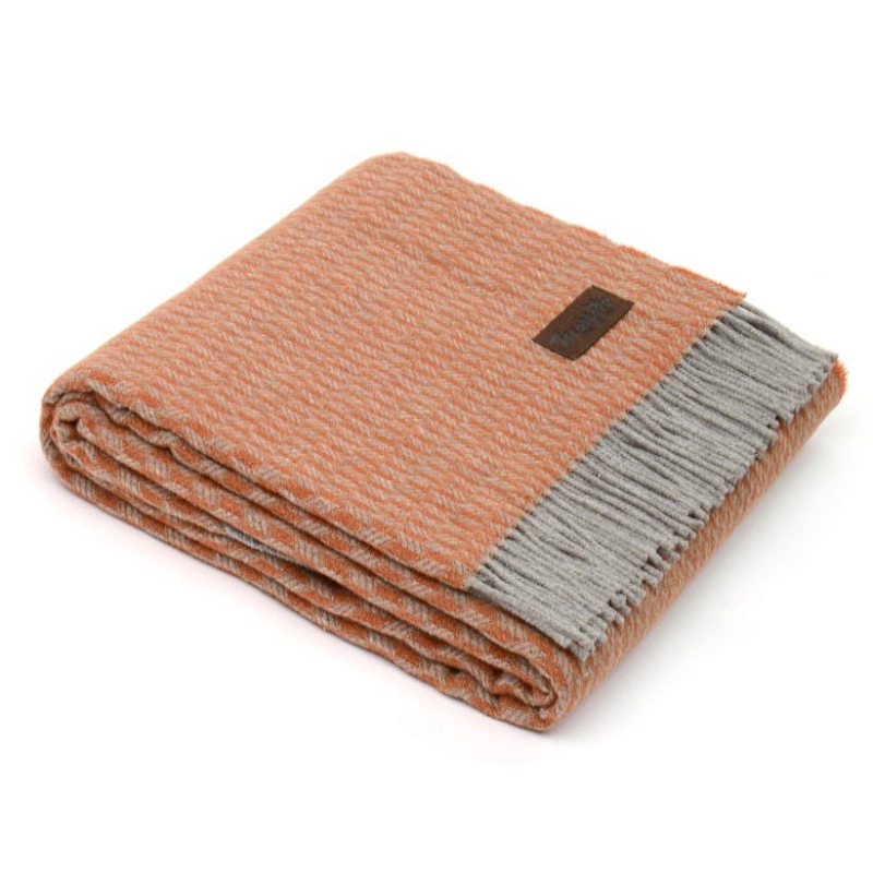 Плед GRIFONE 0002 Marzotto Розовый пастельный в Казани | Loft Concept 