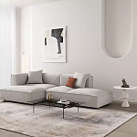 Дизайнерский журнальный стол белый в форме геометрических фигур Cydogic варинант исполнения - 2 | Loft Concept в Казани