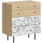 Комод с принтом на ящиках Elise Chest of Drawers варинант исполнения - 14 | Loft Concept в Казани