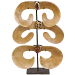 Аксессуар для интерьера из дерева и ракушек Papua Art Object варинант исполнения - 1 | Loft Concept в Казани