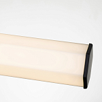 Бра для ванных комнат горизонтальное с длинным белым матовым плафоном в форме шестиугольника на круглом основании Hinkley варинант исполнения - 3 | Loft Concept в Казани