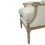 Кресло William Classical Armchair beige flax варинант исполнения - 4 | Loft Concept в Казани