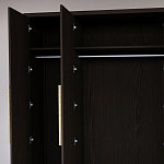 Большой Шкаф Primo Темный орех с 3 дверьми и 3 выдвижными ящиками варинант исполнения - 8 | Loft Concept в Казани