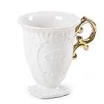 Кружка Seletti I-Mug Gold варинант исполнения - 1 | Loft Concept в Казани