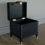 Сундук Eye Elsa Dreams Black варинант исполнения - 2 | Loft Concept в Казани