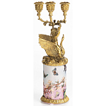 Фарфоровый подсвечник Лебедь с ангелом Asse варинант исполнения - 5 | Loft Concept в Казани