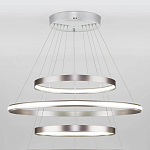 Люстра Light Ring Vertical Silver 5 колец серебро варинант исполнения - 4 | Loft Concept в Казани