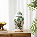 Ваза из фарфора с ручной росписью Leopard Collection  варинант исполнения - 4 | Loft Concept в Казани