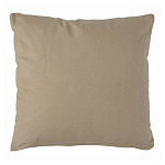 Подушка декоративная хлопковая бежевого цвета с абстрактным принтом Elysian Flow Sand варинант исполнения - 2 | Loft Concept в Казани