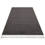 Ковер из полиэстера Black and white continent варинант исполнения - 5 | Loft Concept в Казани