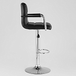 Барный стул с подлокотниками Honory Black варинант исполнения - 4 | Loft Concept в Казани