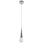 Подвесной светильник капля Acrylic Droplet Chrome Hanging Lamp варинант исполнения - 2 | Loft Concept в Казани