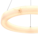 Люстра круглая с цельным каменным корпусом Unbreakable Stone варинант исполнения - 7 | Loft Concept в Казани