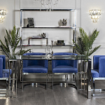 Стол обеденный металлический Weightlessness варинант исполнения - 4 | Loft Concept в Казани