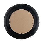 Зеркало круглое с текстурированным дизайном рамы Helios варинант исполнения - 3 | Loft Concept в Казани