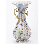 Ваза фарфоровая с попугаями Gaya варинант исполнения - 5 | Loft Concept в Казани