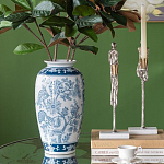 Ваза с синим цветочным орнаментом Blue & White Ornament  варинант исполнения - 5 | Loft Concept в Казани