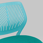 Яркий компьютерный стул Tropica Turquoise варинант исполнения - 7 | Loft Concept в Казани