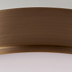 Потолочный светильник круглой формы с белым выпуклым матовым плафоном Feiss варинант исполнения - 3 | Loft Concept в Казани