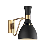 Бра с плафоном в форме песочных часов с узкими перфорированными отверстиями Feiss варинант исполнения - 1 | Loft Concept в Казани