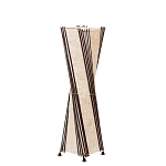 Торшер из перламутра на металлическом каркасе Indonesian Wave варинант исполнения - 3 | Loft Concept в Казани