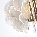 Люстра с декором в виде крупных рельефных лепестков 80 см Ethereal Bloom варинант исполнения - 6 | Loft Concept в Казани