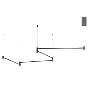 Подвесной светильник Drawing Line Gold Black