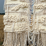 Вязанное панно для ресторана WINTER варинант исполнения - 1 | Loft Concept в Казани