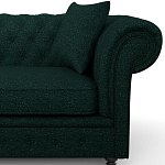 Мебельная ткань Шенилл темно-зеленый цвет 138 см T4-36 варинант исполнения - 8 | Loft Concept в Казани