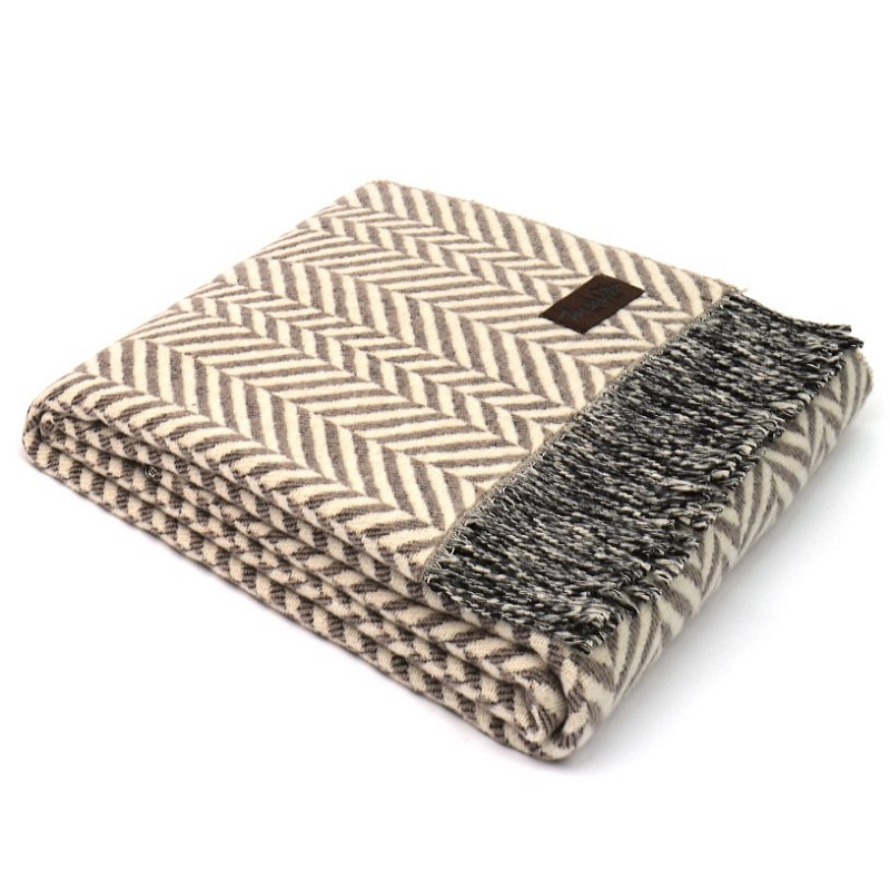 Плед PALLADIO 0001 Marzotto Бежевый в Казани | Loft Concept 