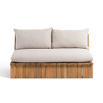 Двухместный диван для сада Acacia варинант исполнения - 2 | Loft Concept в Казани