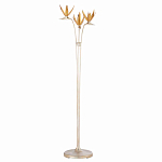 Торшер с 3-мя плафонами в виде цветов Golden Bird of Paradise варинант исполнения - 3 | Loft Concept в Казани