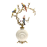 Подсвечник с декором из птиц на ветвях Birds of Paradise варинант исполнения - 2 | Loft Concept в Казани