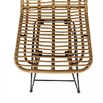 Стул барный с ротанговым плетением Half Bar Chair with Wicker без подлокотников варинант исполнения - 7 | Loft Concept в Казани